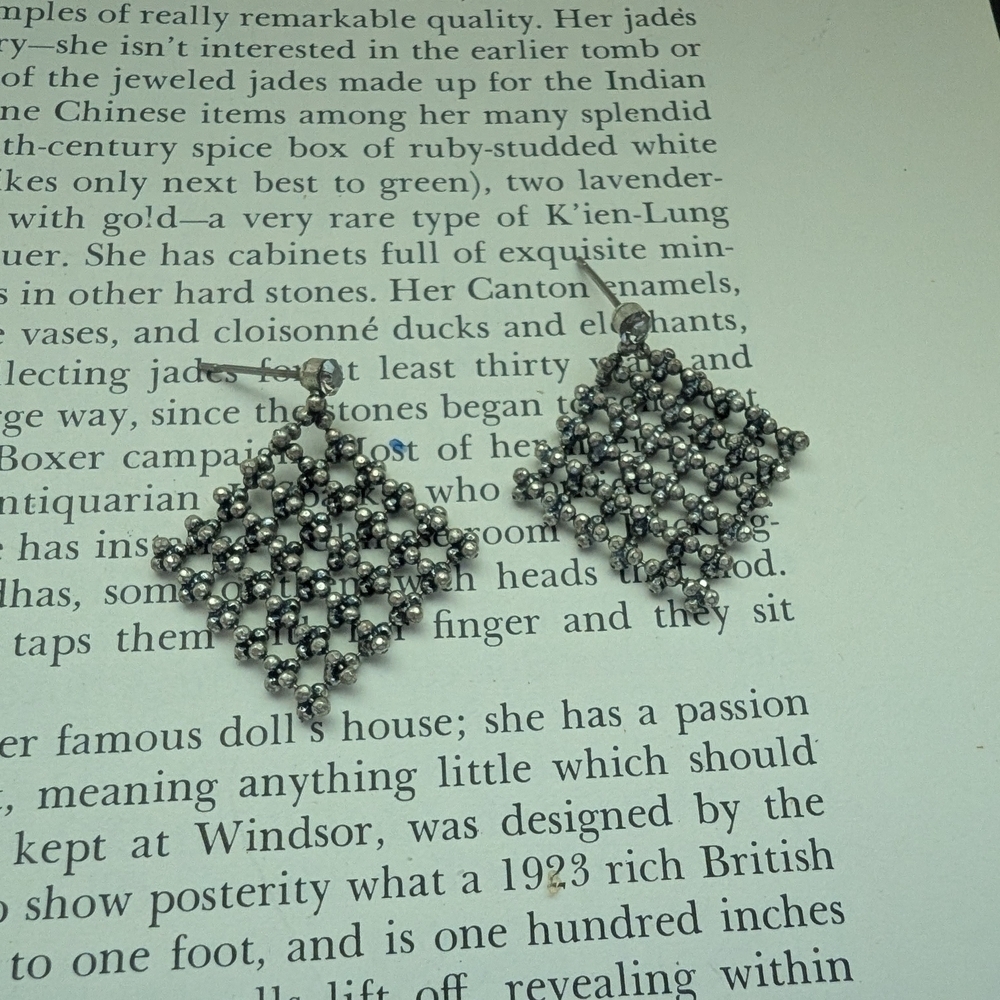 Elegant Silver Dangle Earrings